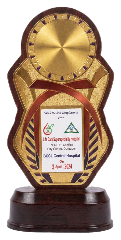 Memento from Life Care Superspeciality Hospital and BCCL Central Hospital